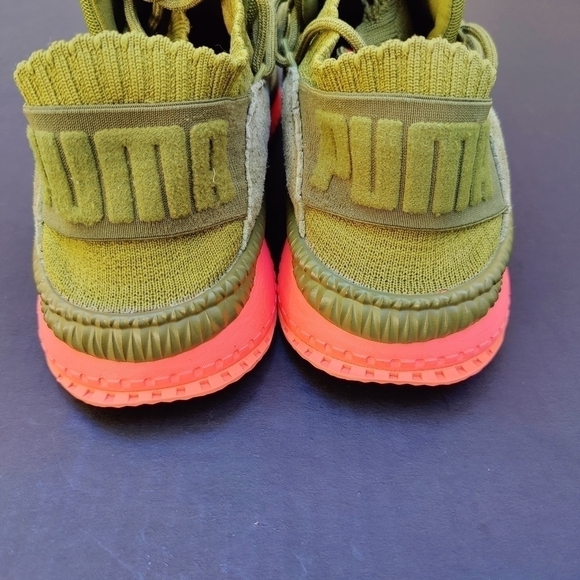 Puma Ignite Tsugi Shinsei 'Wasabi' Army Green Sneaker Men's Shoe Size 9.5 - Picture 8 of 11